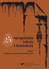 ebook Staropolskie teksty i konteksty. T. 7 - 