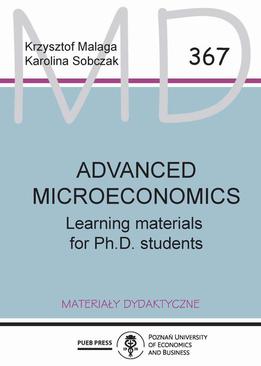 ebook Advanced microeconomics: Learning materials for Ph.D. students