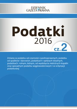 ebook Podatki 2016 cz. 2