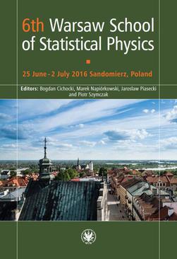 ebook 6th Warsaw School of Statistical Physics