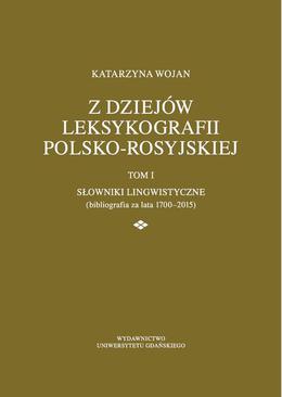 ebook Z dziejów leksykografii polsko-rosyjskiej