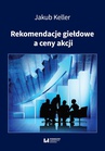 ebook Rekomendacje giełdowe a ceny akcji - Jakub Keller