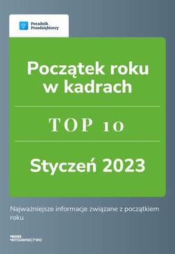 ebook Początek roku w kadrach. TOP 10 styczeń 2023