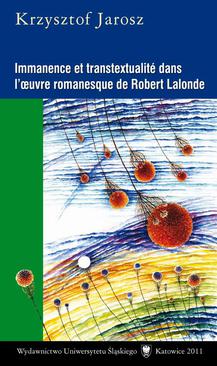 ebook Immanence et transtextualité dans l’oeuvre romanesque de Robert Lalonde