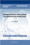 ebook MODERN MATERIALS, INSTALLATIONS AND CONSTRUCTION TECHNOLOGIES - praca zbiorowa