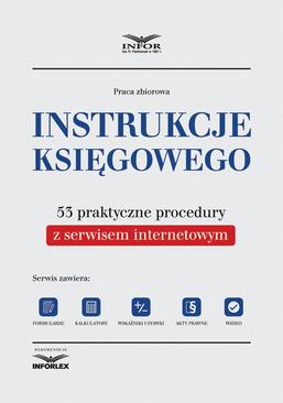 ebook Instrukcje księgowego. 53 praktyczne procedury z serwisem internetowym
