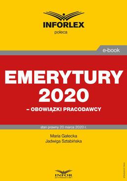 ebook Emerytury 2020 – obowiązki pracodawcy