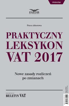 ebook Praktyczny leksykon VAT 2017