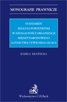 ebook Standardy żeglugi powietrznej w działalności Organizacji Międzynarodowego Lotnictwa Cywilnego (ICAO) - Izabela Kraśnicka