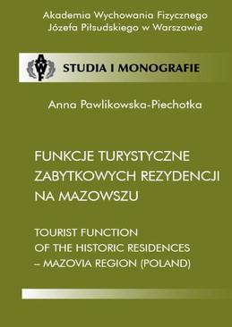 ebook Funkcje turystyczne zabytkowych rezydencji na Mazowszu
