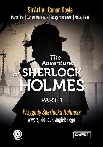 Okładka:The Adventures of Sherlock Holmes Part 1 
