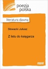 ebook Z listu do księgarza - Juliusz Słowacki