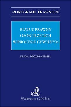 ebook Status prawny osób trzecich w procesie cywilnym