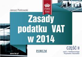 ebook Zasady podatku VAT w 2014 część II