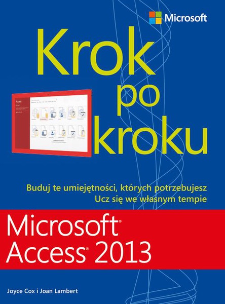 Okładka:Microsoft Access 2013 Krok po kroku 