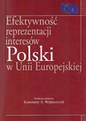 ebook Efektywność reprezentacji interesów Polski w Unii Europejskiej - Konstanty A. Wojtaszczyk
