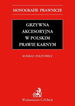 ebook Grzywna akcesoryjna w polskim prawie karnym