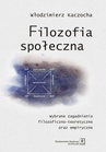 ebook Filozofia społeczna - Włodzimierz Kaczocha