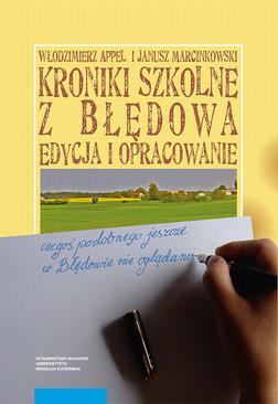 ebook Kroniki szkolne z Błędowa. Edycja i opracowanie