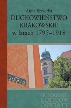 ebook Duchowieństwo krakowskie w latach 1795-1918