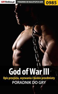 ebook God of War III - opis przejścia, wyzwania, boskie przedmioty