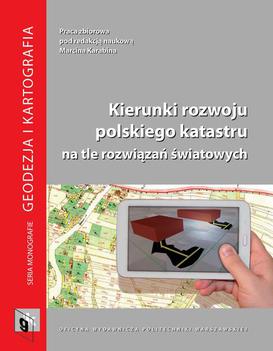 ebook Kierunki rozwoju polskiego katastru na tle rozwiązań światowych