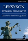 ebook Leksykon terminów prawniczych (włoski) Dizionario dei termini giuridici - Barbara Turchi