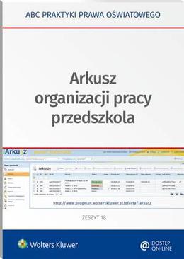 ebook Arkusz organizacji pracy przedszkola