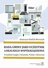 ebook Rada gminy jako uczestnik lokalnego współrządzenia - Katarzyna Radzik-Maruszak