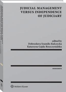 ebook Judicial Management Versus Independence of Judiciary