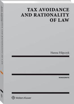 ebook Tax avoidance and rationality of law