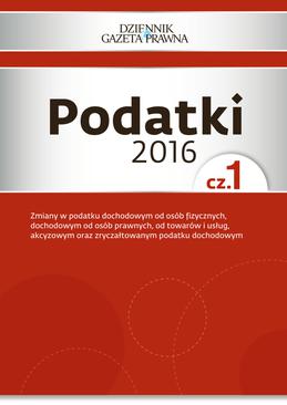 ebook Podatki 2016 cz. 1