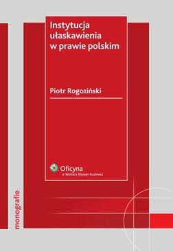 ebook Instytucja ułaskawienia w prawie polskim