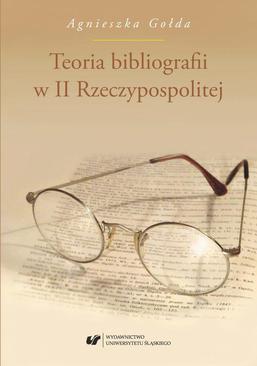 ebook Teoria bibliografii w II Rzeczypospolitej