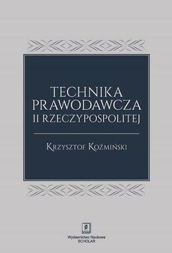 ebook Technika prawodawcza II Rzeczypospolitej