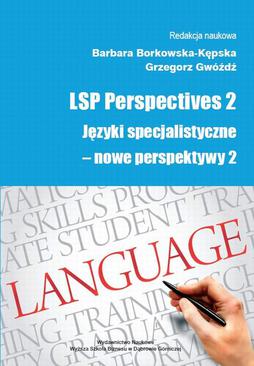 ebook LSP Perspectives 2. Języki specjalistyczne - nowe perspektywy 2