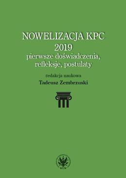 ebook Nowelizacja KPC 2019