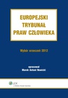 ebook Europejski Trybunał Praw Człowieka. Wybór Orzeczeń 2012 - Marek Antoni Nowicki