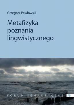 ebook Metafizyka poznania lingwistycznego