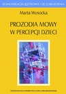 ebook Prozodia mowy w percepcji dzieci - Marta Wysocka