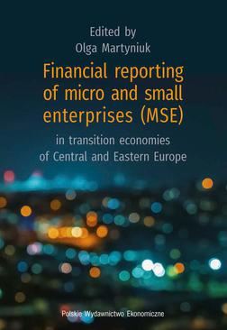 ebook Financial reporting of micro and small enterprises (MSE) in transition economies of Central and Eastern Europe