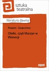 ebook Otello, czyli Murzyn w Wenecji - Gioacchino Rossini