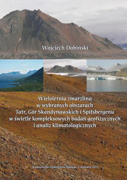ebook Wieloletnia zmarzlina w wybranych obszarach Tatr, Gór Skandynawskich i Spitsbergenu w świetle kompleksowych badań geofizycznych i analiz klimatologicznych