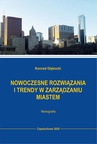 ebook Nowoczesne rozwiązania i trendy w zarządzaniu miastem - Konrad Głębocki