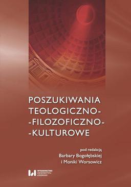 ebook Poszukiwania teologiczno-filozoficzno-kulturowe