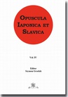 ebook Opuscula Iaponica et Slavica Vol. 4 - 