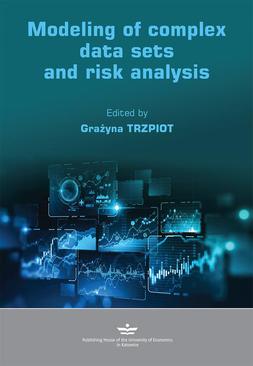 ebook Modeling of complex data sets and risk analysis