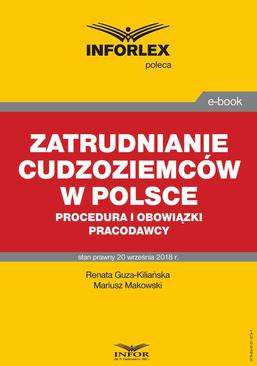 ebook Zatrudnianie cudzoziemców w Polsce – procedura i obowiązki pracodawcy