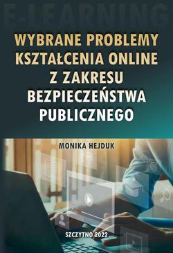 ebook Wybrane problemy kształcenia online z zakresu bezpieczeństwa publicznego