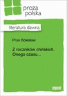ebook Z roczników chińskich. Onego czasu... - Bolesław Prus